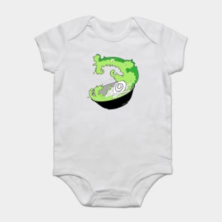 Pride Noodles - Aromantic Baby Bodysuit